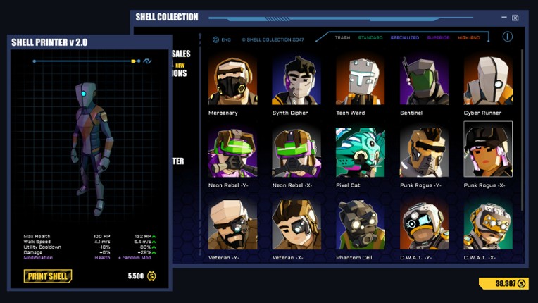 Shell Runner screenshot