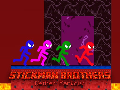 Games like Stickman Brothers Nether Parkour