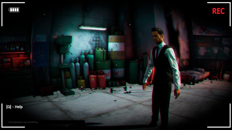 Sucker head: Bodycam screenshot