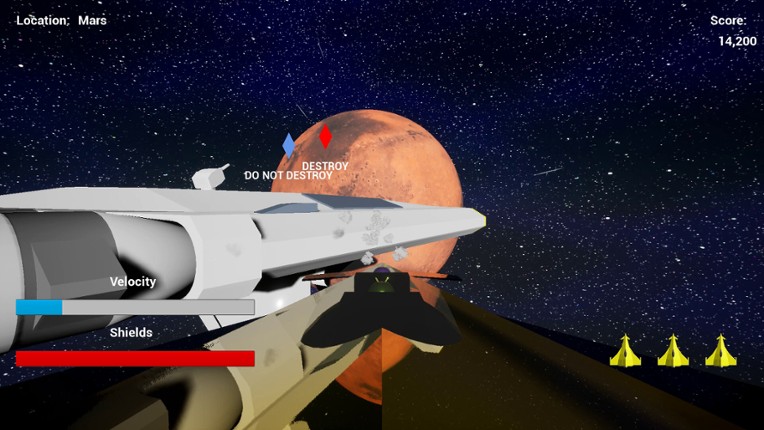 THE STARFIGHTER screenshot