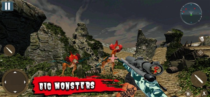 Wild Sniper Monster Game 3D Image