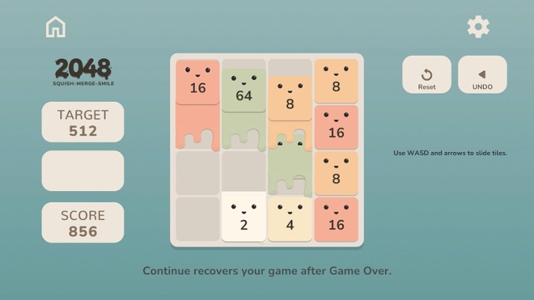 2048 screenshot