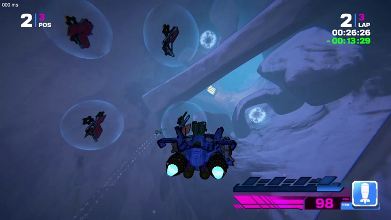 AguaBlitz: Alien Racer screenshot