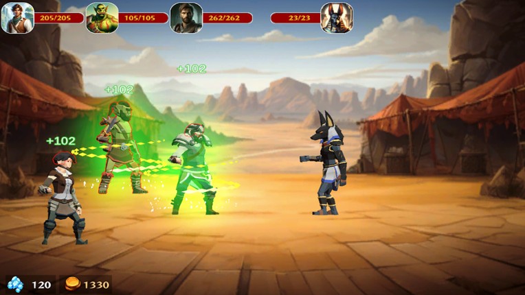 Chrono Port : Heroes of All Time screenshot