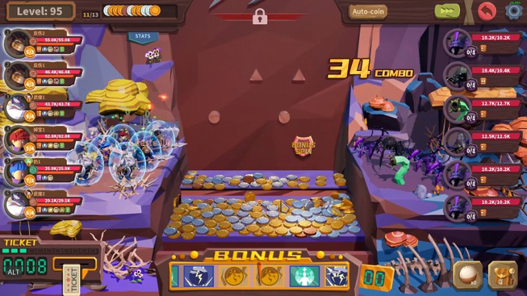 Coin Push RPG screenshot