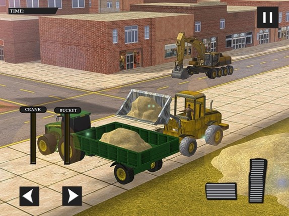 Construction Truck Hill Sim 3d screenshot
