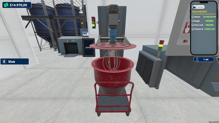 Drink Factory Simulator - Prologue screenshot