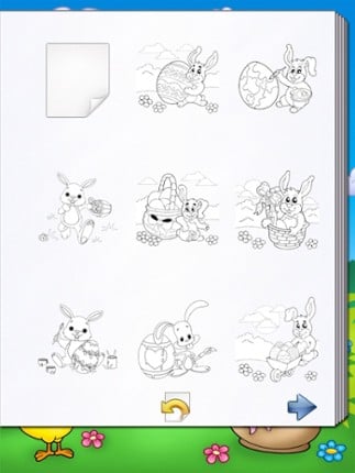 Easter Egg Kids Coloring Book! screenshot