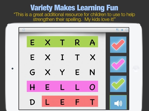 Fifth Grade Spelling Words screenshot