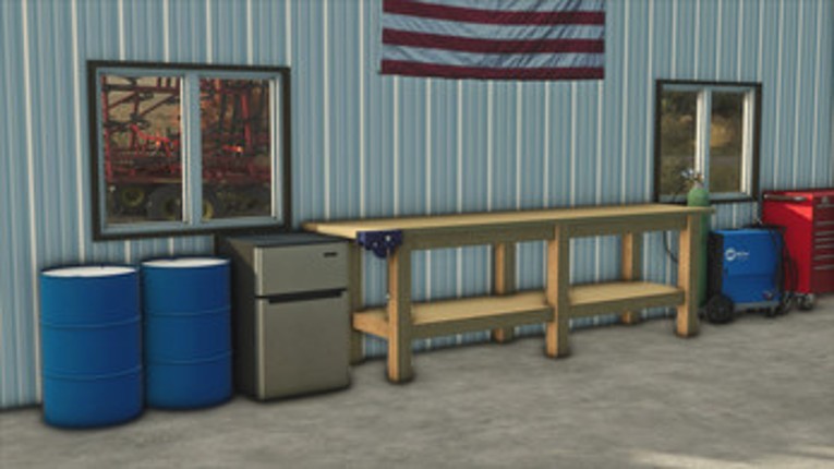 FS25 Small Heated Shop screenshot