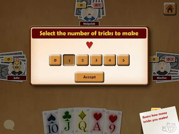Oh Hell | Bid Whist | Spades screenshot
