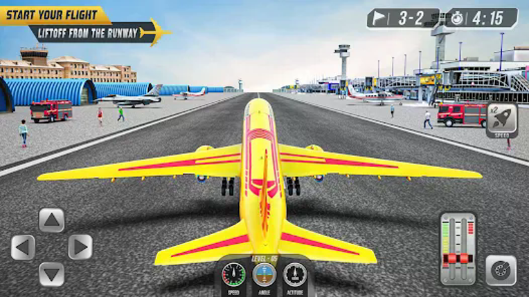 Airplane Simulator Plane Games screenshot