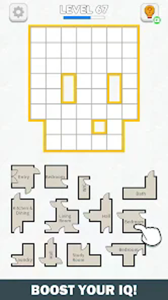 Room Sort - Floor Plan Game screenshot