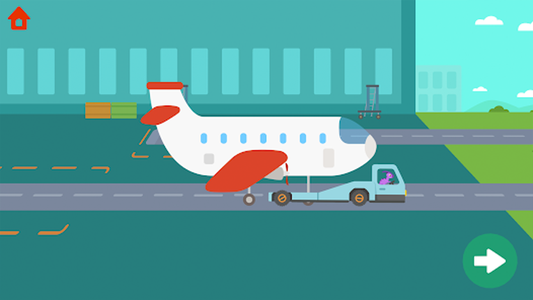 Dinosaur Airport Game for kids screenshot