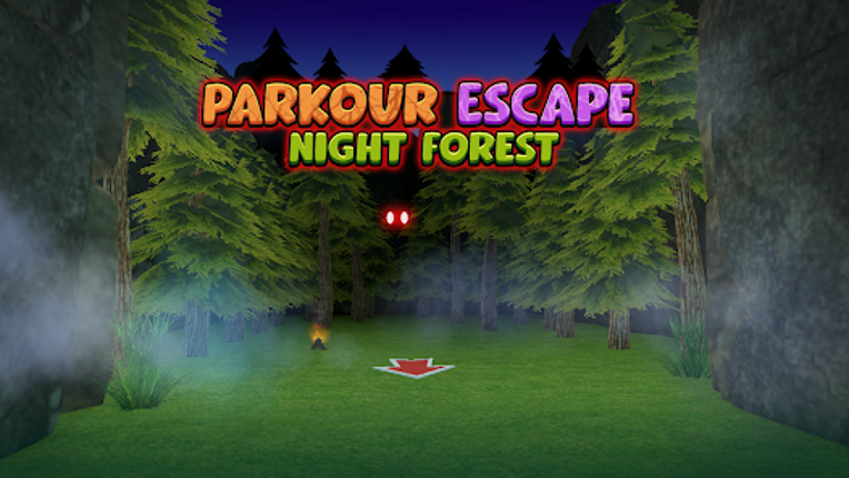 Parkour Escape: Night Forest screenshot