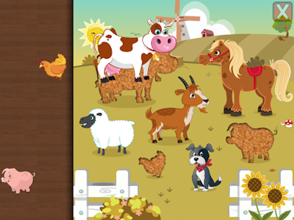 Animal Jigsaw Puzzle Toddlers Image