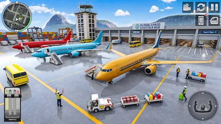 Airplane Flying Jet Simulator Image