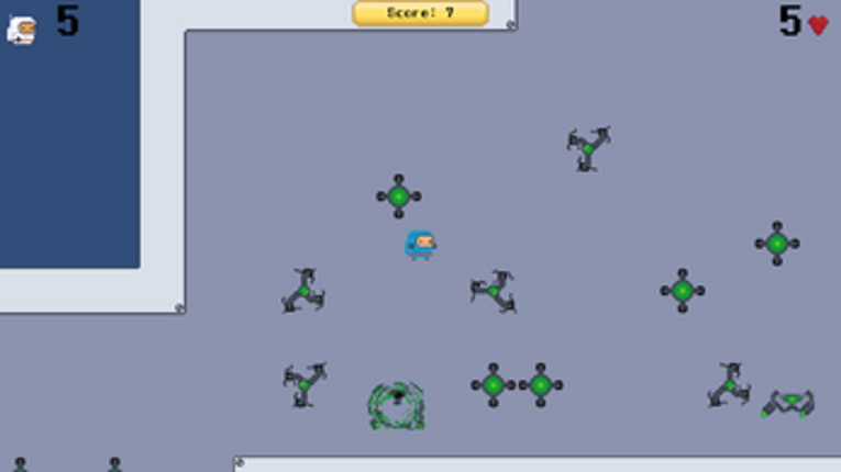 Space-Man Adventures (2D Platformer Project) screenshot