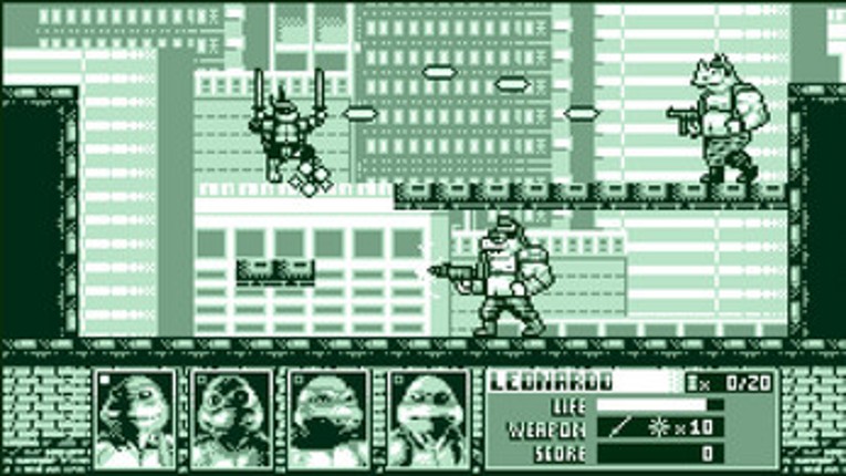 Teenage mutant ninja turtles Cowabunga screenshot