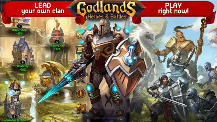 Godlands RPG - Fight for Thron screenshot