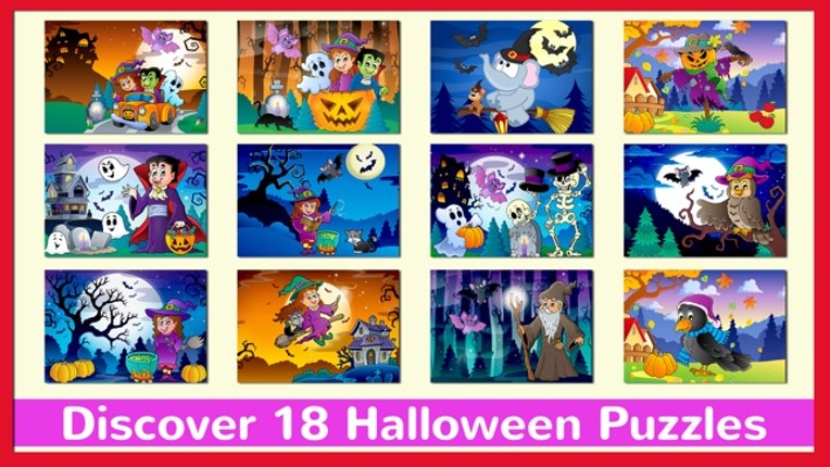 Halloween Jigsaw Puzzles Games For Kids &amp; Toddlers Image