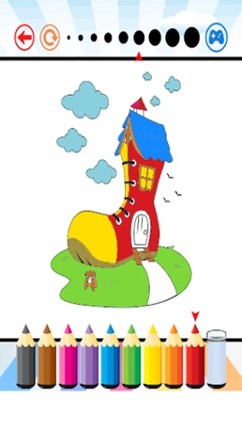House Coloring Book - Activities for Kid screenshot
