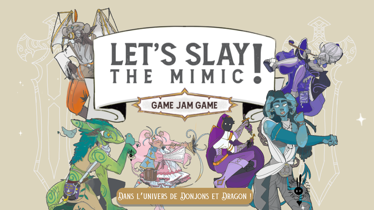 Games like Let's Slay the Mimic ! | Jeu de carte à imprimer