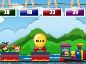 Math Train Addition Image