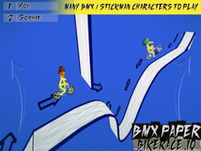 Paper BMX - Bike Race Stunts Image