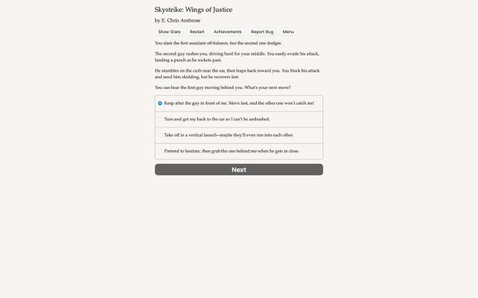 Skystrike: Wings of Justice screenshot