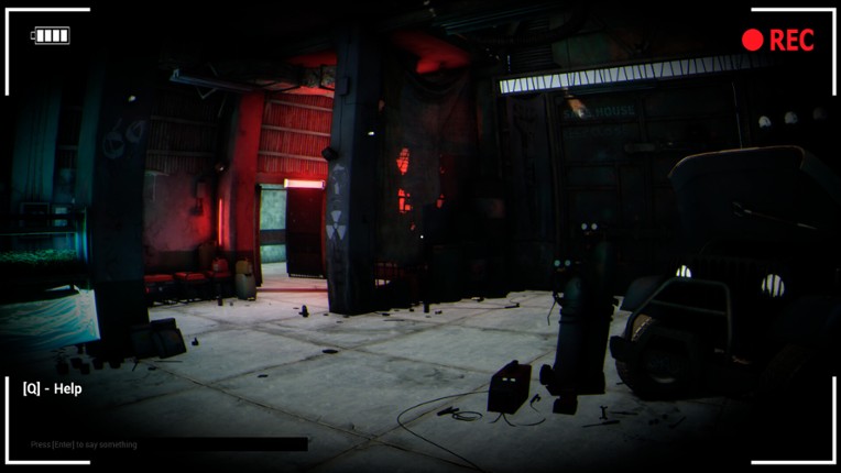 Sucker head: Bodycam screenshot