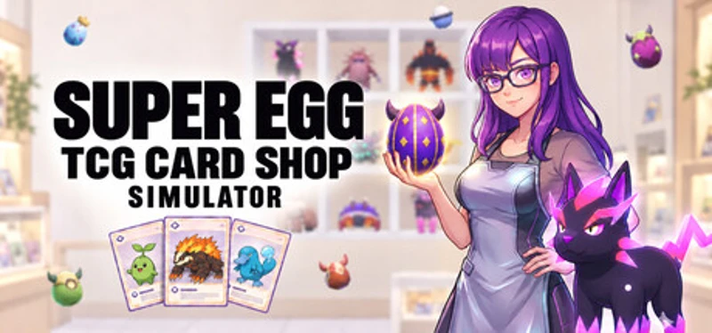 Super Egg & TCG Card Shop Simulator Image