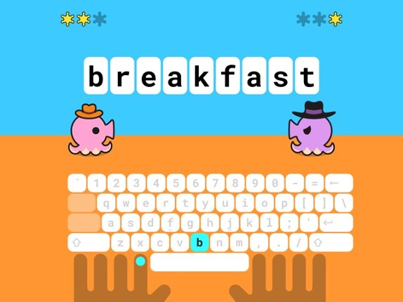 Typing Land screenshot