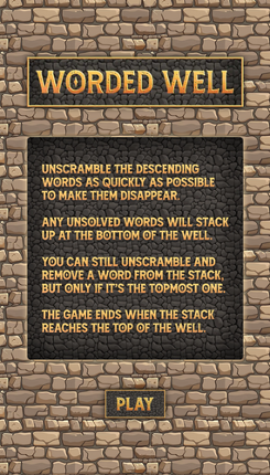 Worded Well screenshot