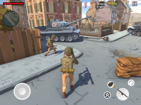 World War II Polygon Army screenshot