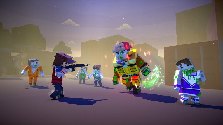 Zombie Blocks: Pixel Shooter Gun screenshot