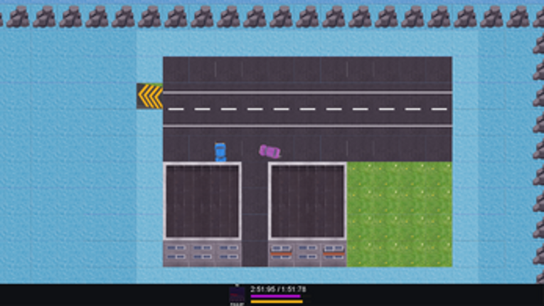 Это гоночки с трамплинами, но я не придумал название Image