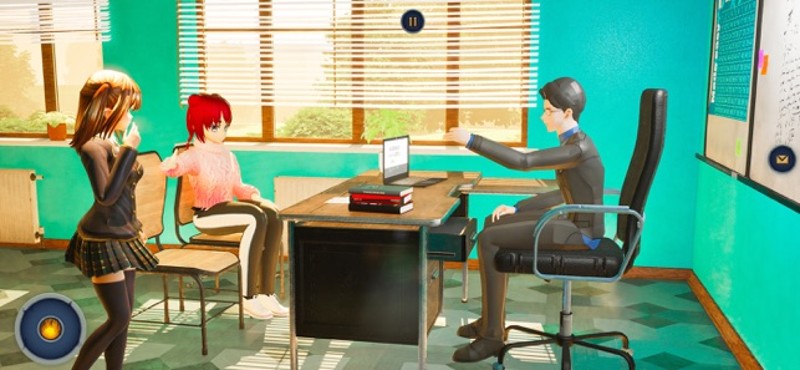 Anime High School Girl Sakura screenshot