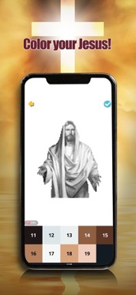 Bible Coloring By Number screenshot