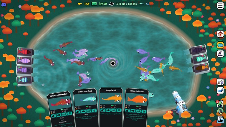 Black Hole Fishing screenshot
