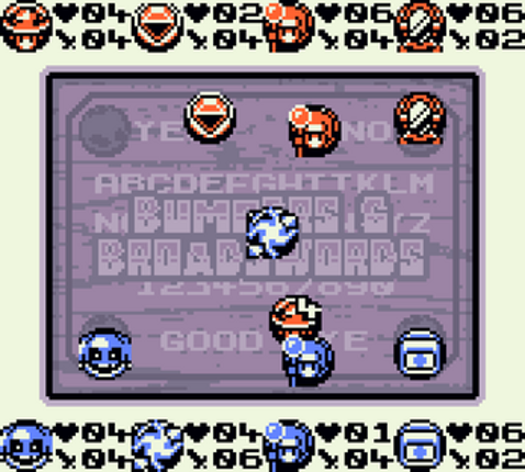 BUMPERS & BROADSWORDS MINI [GBC] screenshot