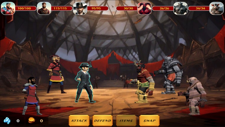 Chrono Port : Heroes of All Time screenshot