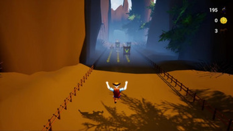 Cowboy Endless Runner Test Build screenshot