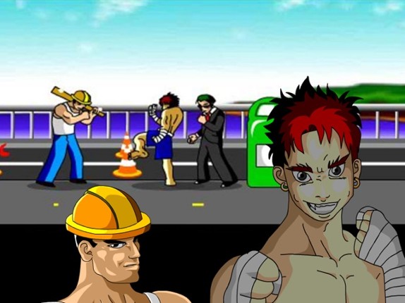 Fighting Man:Crazy Street Fighter screenshot