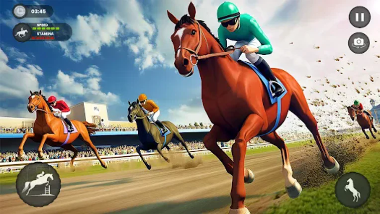 Horse Racing Rider Horse Games screenshot