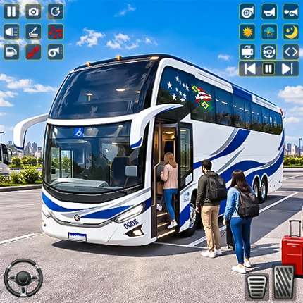 Bus Simulator Game-Real Bus 3D Image