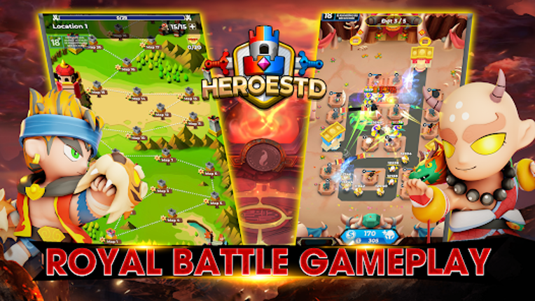 HeroesTD: Esport Tower Defense screenshot