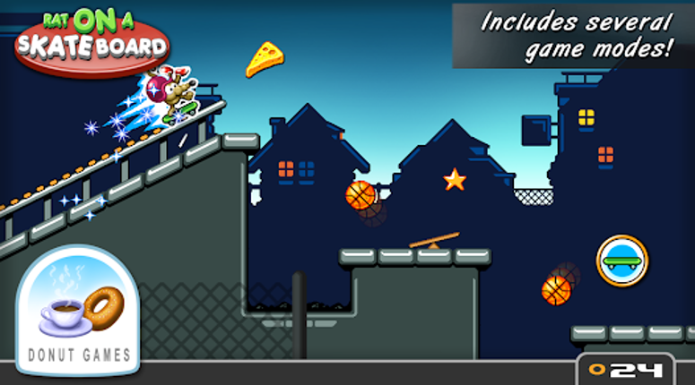 Rat On A Skateboard screenshot