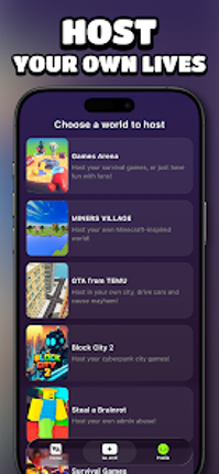 HypeHype: Play LIVE Games screenshot