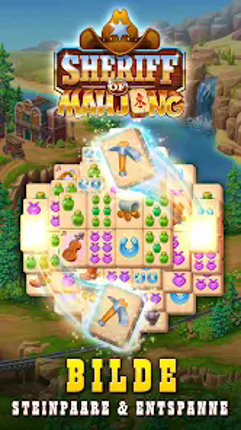 Sheriff of Mahjong: Paar-Match screenshot